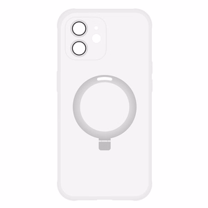 Tel Protect Burvīgais MagSafe ar statīvu apvalks viedtālrunim Iphone 11 sudrabains