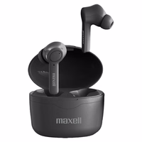 Maxell Bass 13 Sync Up Wireless Bluetooth In-Ear Headphones with Charging Case melns