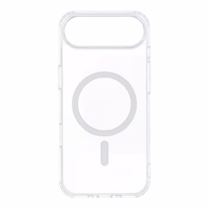 Case for iPhone 17 AIR Drop Glue Colorful Ring Mag Cover compatible with MagSafe white