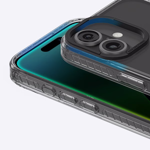 AmazingThing Titan Pro Mag viedtālruņa apvalks ar magnētisko gredzenu iPhone 16 - melns