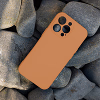 Silicon maciņš for iPhone 17 Pro Max 6,9" tangerine