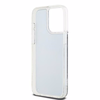 DKNY šķidrā spīduma lielā logotipa viedtālruņa apvalks iPhone 14 Pro Max - melns