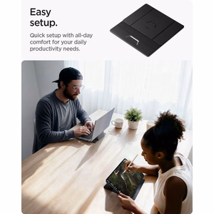 Spigen SlimFold LD201-S8 klēpjdatora statīvs, pelēks