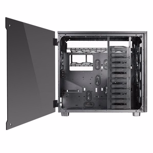 Thermaltake View 91 TG RGB datora korpuss, Ultra Tower, melns