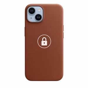 Phone Maciņš "Leather Maciņš v2" priekš iPhone 14 / Umber / in package
