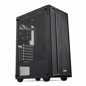 iBox CETUS 906 Midi Tower melns datora korpuss