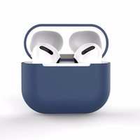 AirPods vāciņš silikona mīksts ausu vāciņš zils (C)