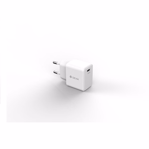 Devia sienas lādētājs GRS EA457 GaN PD 30W 1x USB-C balts