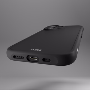 SBS Full Active D3O apvalks iPhone 16 Plus - melns