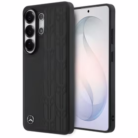 Mercedes Laurel Leaves MagSafe Maciņš for Samsung Galaxy S26 Ultra - melns