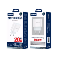 JELLICO sienas lādētājs AK200 PD 20W 1xUSB-C Balts