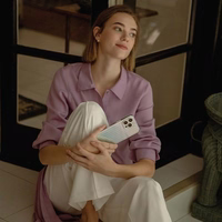 Uniq Coehl Linear viedtālruņa apvalks iPhone 14 Pro Max - zils un rozā