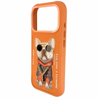 Nimmy Glasses Cool Dog macins iPhone 17 Pro Max - oranzs