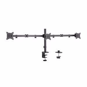 Trīs monitoru 17"-27" galda stiprinājums