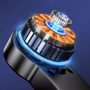 Blavec pašbildes nūja alumīnija Fusion P-10 gimbal statīvs + tālvadības pults 1 metrs (SSFP10G-TRB10) melns