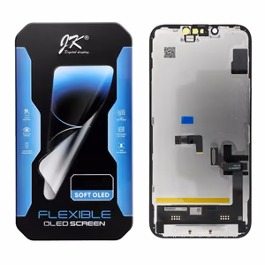 JK LCD ekrāns IPHONE 16e SOFT OLED (IC nomaiņa)