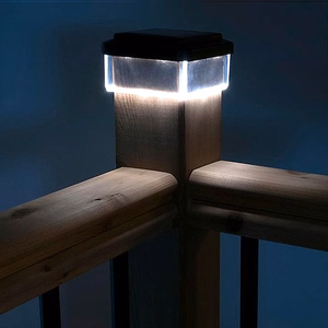 GreenBlue GB128 – 100×100 mm saules LED lampa žoga stabam ar krēslas sensoru