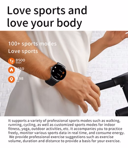Blavec Smartwatch M-01 Vesta HD AMOLED Voice Call (SWM01-B) black