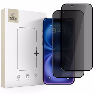 Tech-Protect Glass Spy+ 2-pack privacy glass for iPhone 17 Air