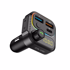 Blavec FM Transmitter Flash TR-01 MP3, Bluetooth - 2xUSB + Type C - PD 36W QC3.0 18W (TFMFTR01-B) black