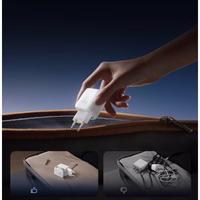 Lādētājs Joyroom "TCL05" balts GaN Ultra 45W (2xUSB-C) + "Type-C" 120cm 60W kabelis