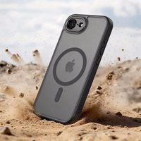 Tech-Protect MagCam MagSafe iPhone 16e viedtālruņa apvalks – matēti melns