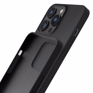 3mk Silikona viedtālruņa apvalks iPhone 16 Pro Max - melns