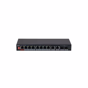 10-Port Unmanaged Desktop Gigabit Switch ar 8-Port PoE