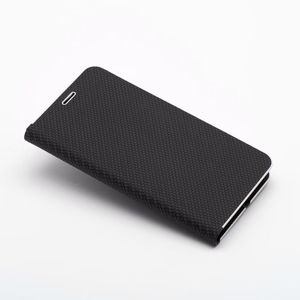 Flip case for Xiaomi Redmi NOTE 14 4G (GLOBAL - 164,84mm x 78,15mm x 8,16mm) Luna Book Carbon black