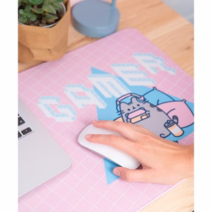 Pusheen XXL spēļu galda paklājiņš, 80 × 35 cm