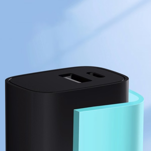 Wozinsky WGWCB USB-A USB-C 20W sienas lādētājs - melns