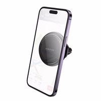 Auto tālruņa turētājs Borofone BH135 MagSafe (gaisa ventilācijas atveres), melns