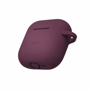 Etteri silicone case for AirPods 4 dark cherry