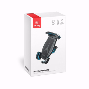 Crong Bikeclip Enduro velosipēda tālruņa turētājs, melns