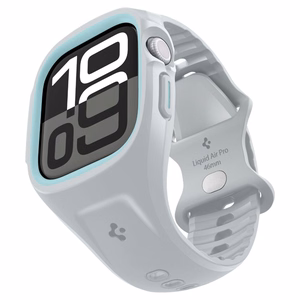 SPIGEN LIQUID AIR PRO APPLE WATCH 10 (46 MM) pelēks