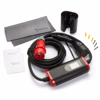 EV lādētājs Reach PEVC4 3 fāzes Type2 16A 11kW 5.0m