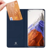 DUX DUCIS Skin Pro grāmatas tipa apvalks Xiaomi Mi 11 Pro zils