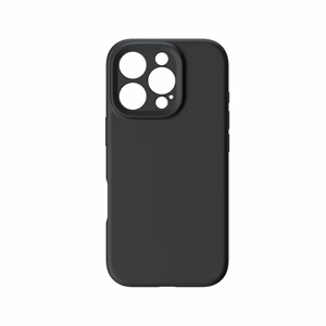 Maciņš iPhone 16 PRO Forcell F-Protect Rubber Premium, saderīgs ar MagSafe, melns