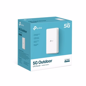 TP-Link 5G āra maršrutētājs ar iebūvētu 5G modemu 5G bezvadu maršrutētājs 2.5 Gigabit Ethernet balts