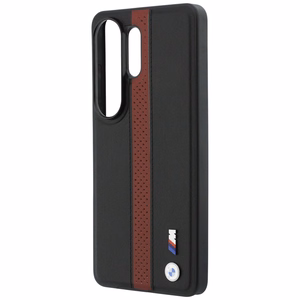 BMW Perforated Stripe Logo MagSafe Maciņš for Samsung Galaxy S26 Ultra - sarkans