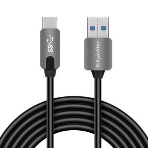Kruger&Matz USB 3.0 spraudnis – USB-C spraudnis kabelis, 5 Gbps, 0,5 m