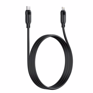 USB kabelis Acefast C16-01 USB-C uz Lightning 1.2m melns
