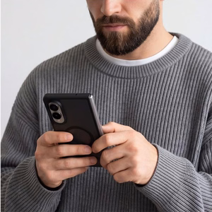 Tech-Protect Magmat MagSafe maciņš Samsung Galaxy Z Fold 8, matēts melns