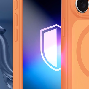 3mk Misty MagCase maciņš iPhone 17 Pro Max - oranžs