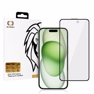 Aizsargstikls Tel Protect 10X Privātuma Titanium Iphone 15