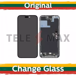 LCD Display Compatible With iPhone 15 Pro Max Black (Renewed: Telemax)