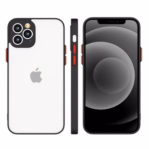 Milky apvalks silikona elastīgs caurspīdīgs apvalks Xiaomi Redmi 9T melns