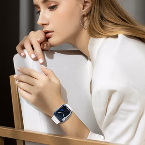 Siksniņa Triple Protection Apple Watch 38 / 40 / 41 mm aproce – balta