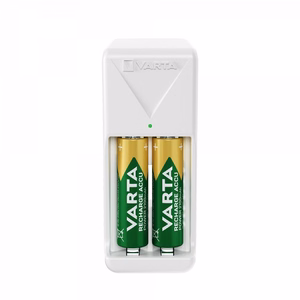 VARTA MINI Lādētājs 57656 + 2 gab. lādējamas baterijas R6 (AA) 2100mAh