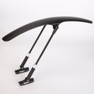 Wozinsky WBR-01 universāls regulējams velosipēda dubļu sargs - melns